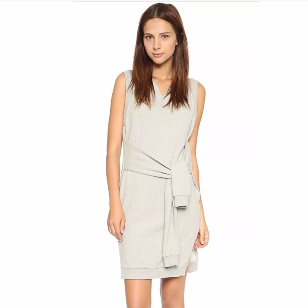 NWT re:named Terry Shirttail Dress in Heat…